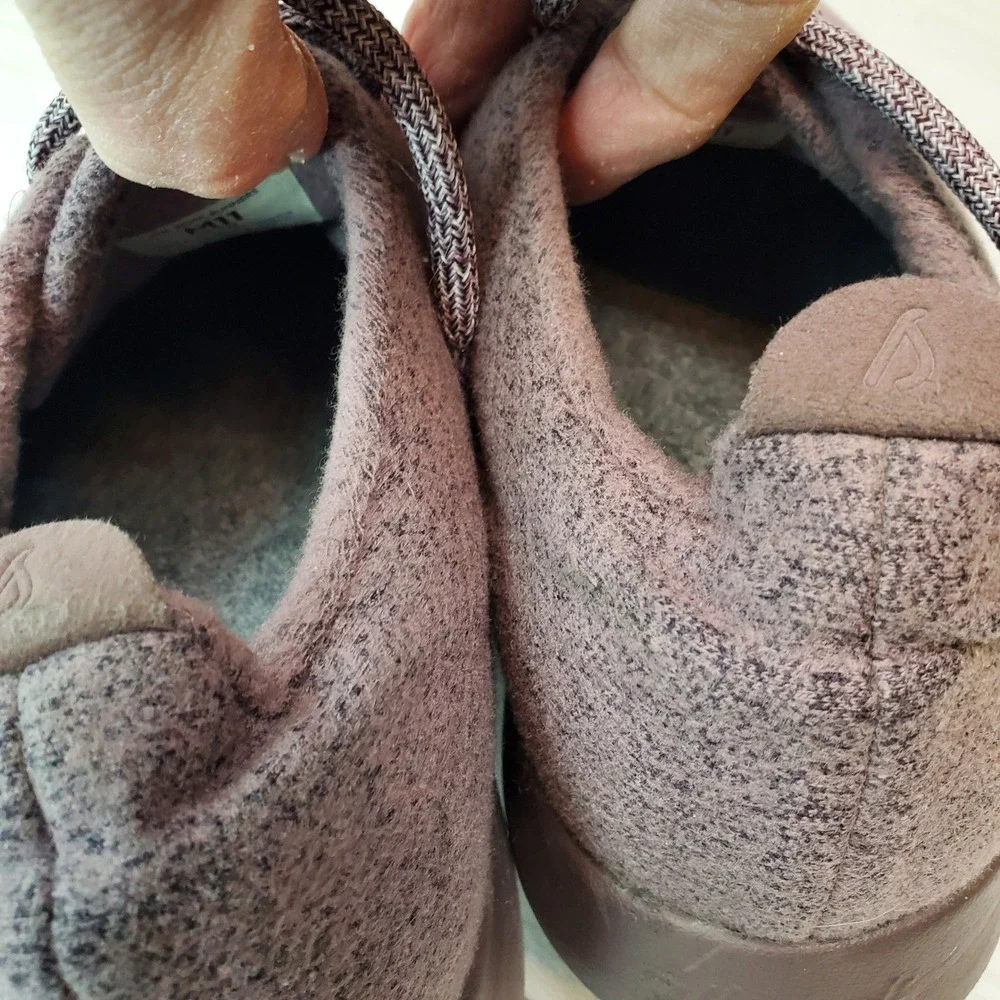 Allbirds Wool Runners Gray Black Lace Up Sneakers Shoes‎ size 8